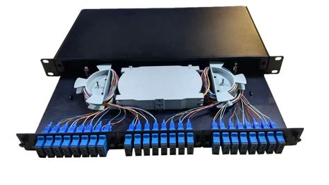 metal termination boxes|rack mount fiber termination box.